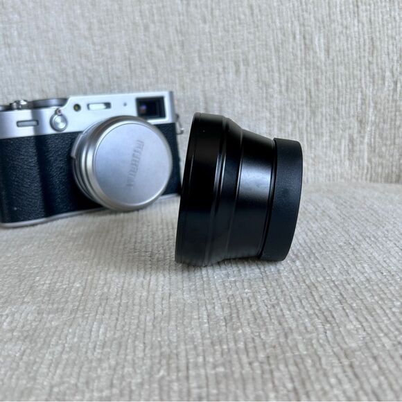 FUJIFILM X100V Digital Camera w/ Telephoto Lens - Picture 5 of 6